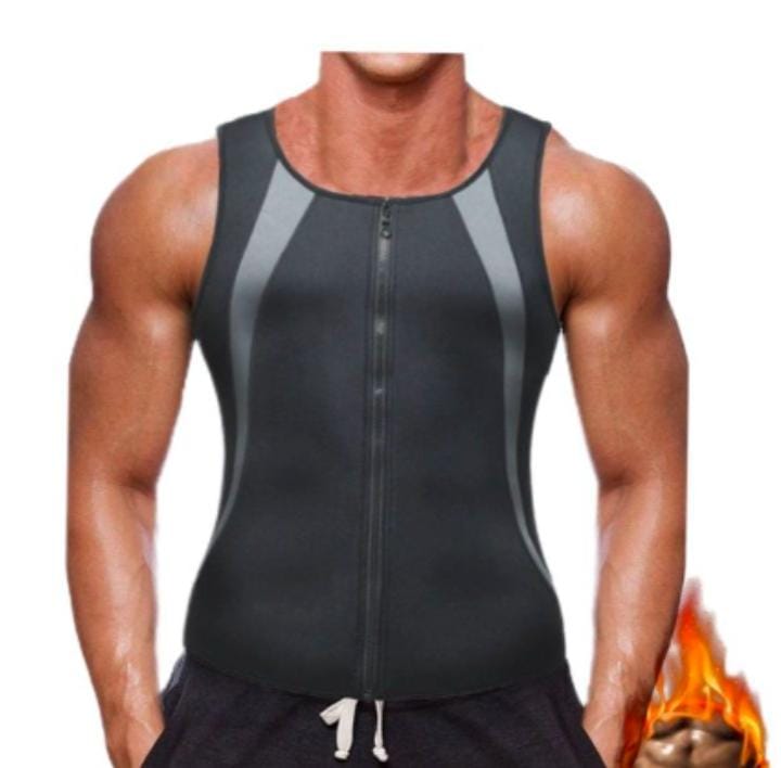 CHALECO COMPRESIÓN QUEMADOR GRASA HOMBRE